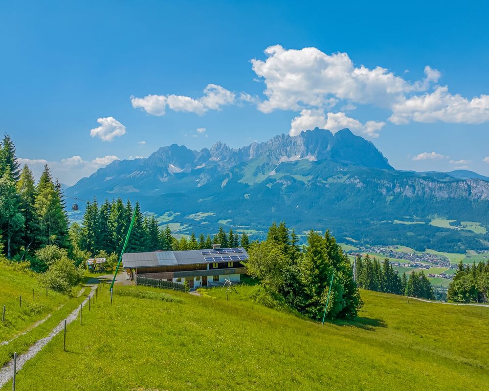 proj. Property with old stock in St. Johann with leisure residence